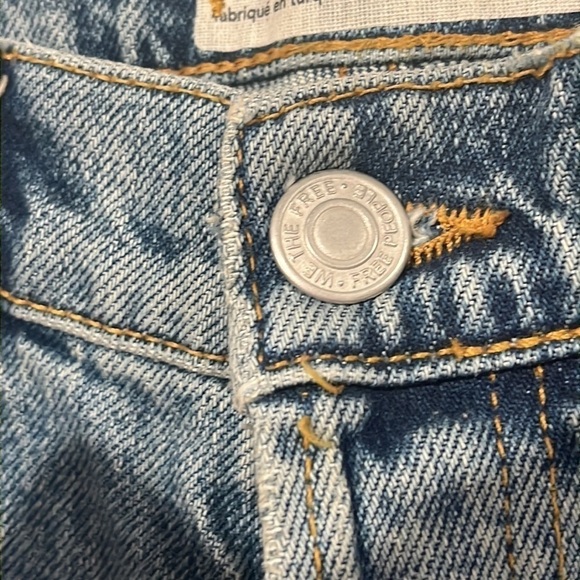 ⚡️Free People We The Free Stella High-Waisted Distressed Skinny Jeans -  size 25 - Picture 12 of 12